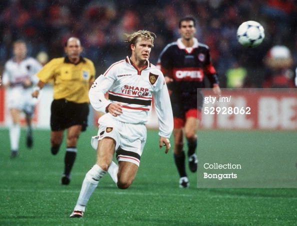 Manchester United 98/99 #7 BECKHAM UEFA Chaimpons League